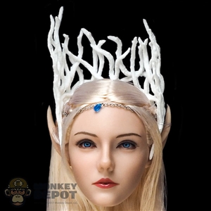 Crown: Lucifer Female Coral White Crown