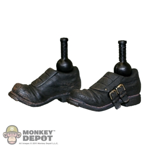 Boots: Sideshow Black Two-Buckle - Action