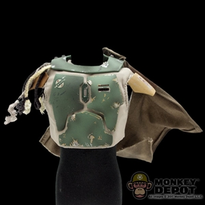 Armor: Sideshow Star Wars Mandalorian Chest Armor w/Wookie Pelts and Cape