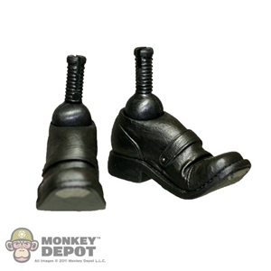 Boots: Sideshow Black Single Strap - Action