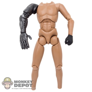 Figure: Sideshow Base Nude w/Armor Enhanced Cybernetic Arm