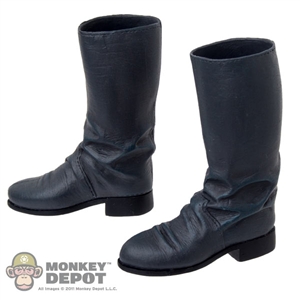 Sideshow Cobra Commander Grey Officer Boots w/Ankle Pegs