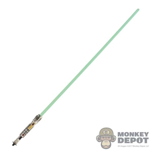 Sword: Sideshow Star Wars Green Lightsaber Ignited