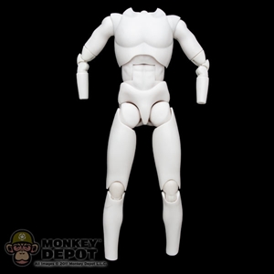 Figure: Sideshow Star Wars White Base (No Head, No Hands, No Feet)