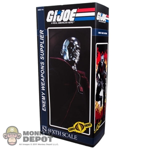 Display Box: Sideshow GI Joe Destro (EMPTY)