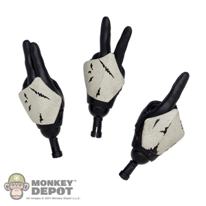 Hands: Sideshow Star Wars Clone Trooper Signaling Set (3 Hands)