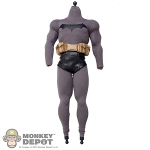 Figure: Sideshow Grey Suited Batman Muscle Body w/Shorts & Belt (No Head, Hands or Feet)