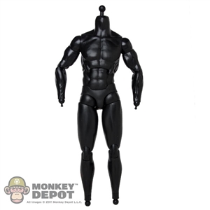 Figure: Sideshow Black Deadpool Base Body (No head, hands or feet)