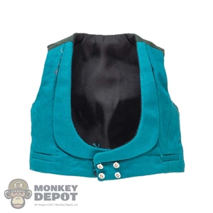 Vest: Mars Toys Mens Turquoise Vest