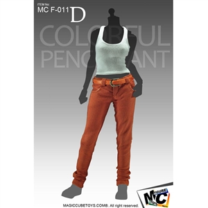 Uniform Set: Magic Cube Lady's Pant Suit - Brown (MCF-011D)