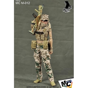 Uniform Set: Magic Cube Armed Girl Series Desert Flecktarn Armed Girl Suit (MCM-012)