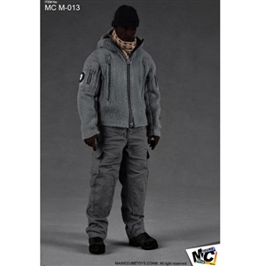 Clothing Set: Magic Cube Men's Grey Polartec Ranger Hoodie Set (MCM-013)