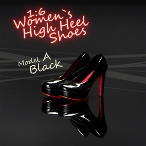 Shoes: Magic Cube Black Women`s High Heel Shoes (MCP-052A)