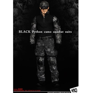 Clothing Set: Magic Cube Black Python Camo Combat Suit (MCM-061)