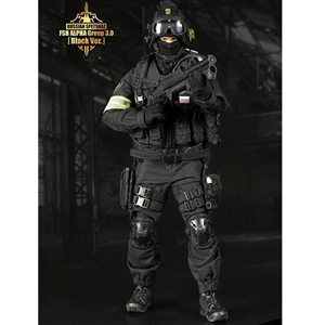 Uniform Set: Magic Cube Russian Spetsnaz-FSB Alfa Group 3.0 (Black) (MC-069A)