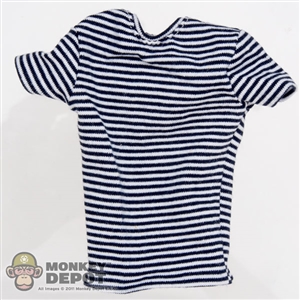 Shirt: Magic Cube Short Sleeve Stripe Shirt
