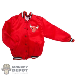 Coat: Magic Cube Mens Red Chicago Jacket