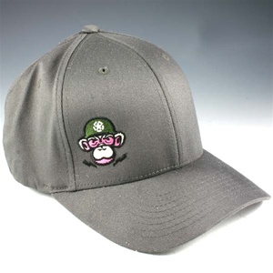 Monkey Depot Logo Flexfit Baseball Cap - Gray