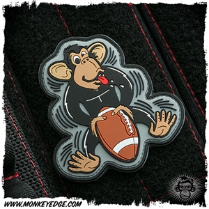 Patch: Monkey Depot Molded Monkey With A Football