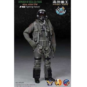 Boxed Figure: High Toys Republic Of China Air Force F 16 Fighting Falcon (HT1201)