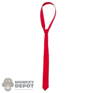 Tie: ManModel Red Necktie