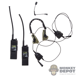 Radio: Mini Times AN/PRC 148 Radios w/Peltor COMTEC II Headset