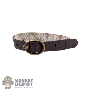Belt: Mini Times Brown Leatherlike Belt w/Buckle
