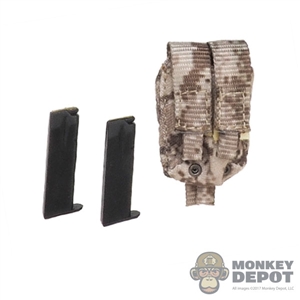 Ammo: Mini Times Double Pistol Mag Pouch w/Ammo (AOR1)