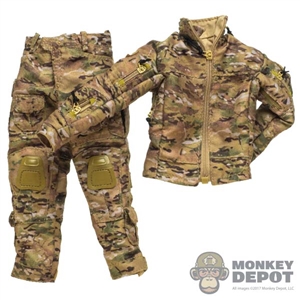 Uniform: Mini Times Mens Soft Shell Top w/G3 Pants (Camo)