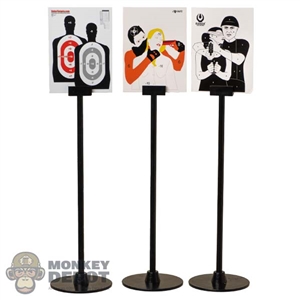 Signs: Mini Times Shooting Target Sign Set