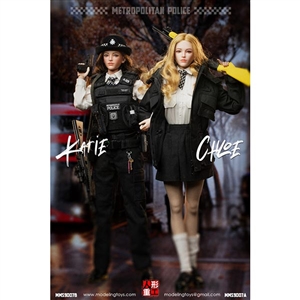 Modeling Toys British Metropolitan Armed Police Officer Chloe or Katie (MMS-9007)