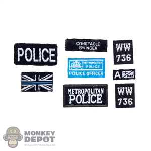 Insignia: Modeling Toys British Police Patch Set