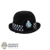 Hat: Modeling Toys Female British Police WPC Bowler Hat