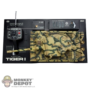 1/24 Remote Control: Marui Tiger I Tank - Camouflage Version