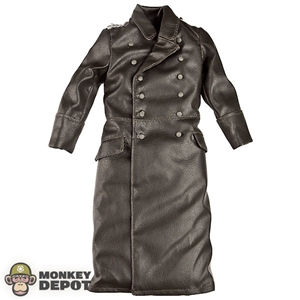 Coat: DiD German WWII Greatcoat Officer (Leatherlike)