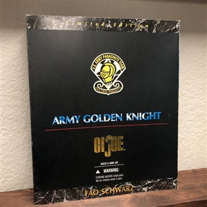Hasbro GI Joe FAO Schwarz Army Golden Knight (27497)