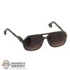 DAMAGED Glasses: DamToys Mens Black Sunglasses (READ NOTES)