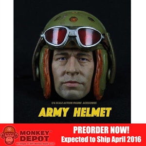 Helmet Set: Max Toys Army Tanker Helmet A96 w/Head (MT-003HA96)