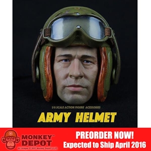 Helmet Set: Max Toys Army Tanker Helmet A97 w/Head (MT-003HA97)