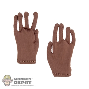 Gloves: Max Toys Tan/Brown Gloves