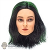 Head: MX Toys Black Hair Polaris w/Green Highlights