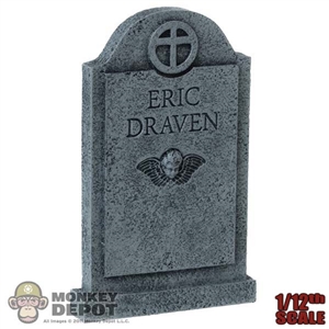 Display: Mezco 1/12th Eric Draven Tombstone