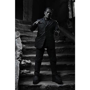 Collectible Figure: Neca 7 inch Ultimate Frankenstein (Black/White Version) (04805)