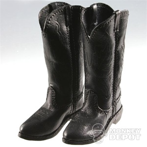 Boots: Newline Miniatures Cowboy Black