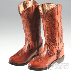Boots: Newline Miniatures Cowboy Brown