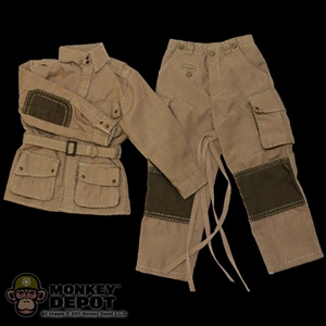 Uniform: Newline Miniatures US WWII M42 Paratrooper w/Rigger Pouches