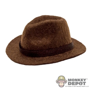 Hat: Newline Miniatures Brown Fedora