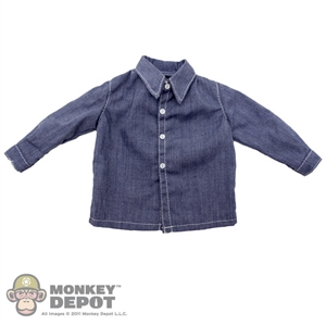 Shirt: Newline Miniatures Blue Dress Shirt