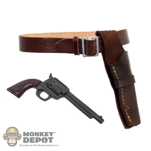 Holster: Newline Miniatures Gunfighter Holster Set (Brown)