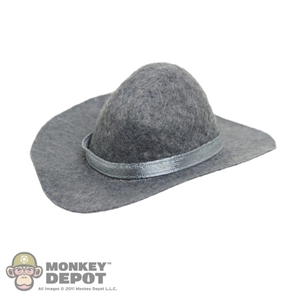 Hat: Newline Miniatures Western Tom Horn Hat - Grey